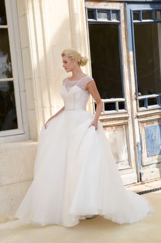 Lyn Ashworth by Sarah Barrett Spring Rose Gown from the 2018 Daydreamer Collection