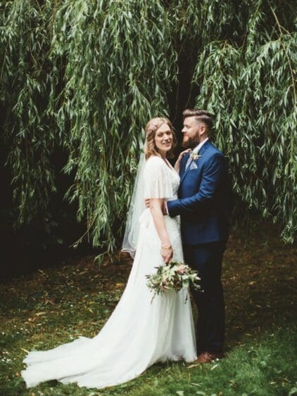 Stacey wore the fabulous “Loucia” gown from Anouska G for her Hampshire wedding and was featured on the lovemydress blog. You can view the full blog on our News & Events page.
