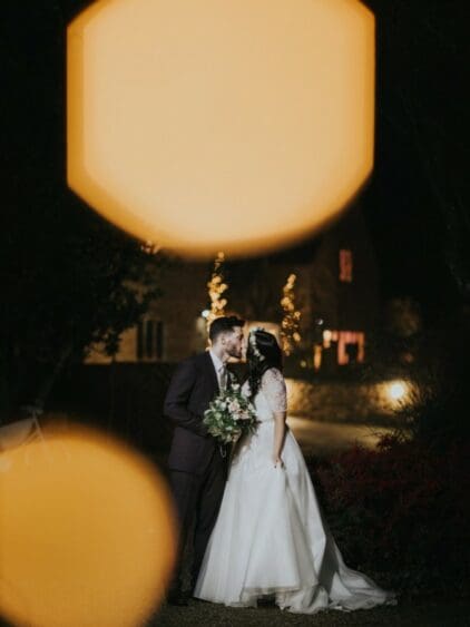 Thank so much Natalia for this fabulous image of you looking spectacular in your Lyn Ashworth by Sarah Barrett silk gown finished with french lace.