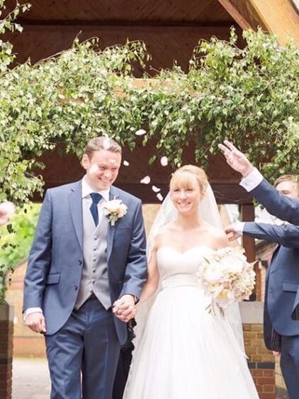 Beautiful Sarah, wearing her Ivory & Co gown from in August 2016.