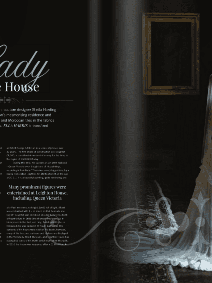 Lady of the House Feature in Notting Hill & Holland Park Magazine.