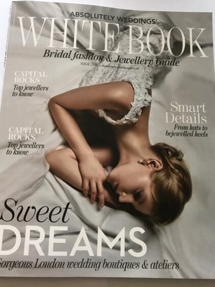 Boa Boutique were proud to be featured in Absolutely Weddings White Book Issue One.